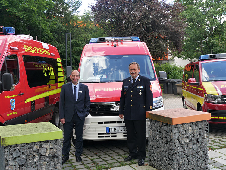 Feuerwehr erhält Gesundheitspaket