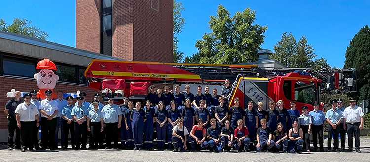 Kreisfeuerwehrverband gratuliert zur Jugendleistungsspange, Bild 2