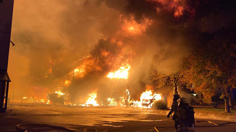 Großbrand im Ortszentrum von Sulzemoos, Bild 3