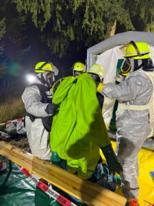 Gefahrgutübung Tanklage Krailing, Bild 07