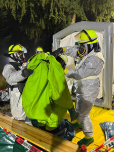 Gefahrgutübung Tanklage Krailing, Bild 08