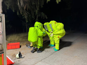 Gefahrgutübung Tanklage Krailing, Bild 09