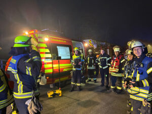 Gefahrgutübung Tanklage Krailing, Bild 12