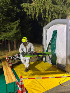 Gefahrgutübung Tanklage Krailing, Bild 13