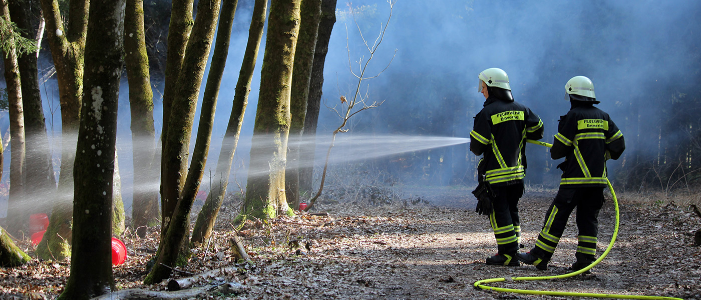 Gro&szlig;&uuml;bung der Katastrophenschutz-Organisationen